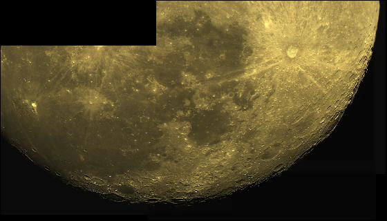 Lune en Sud Vendée le 16/08/2016