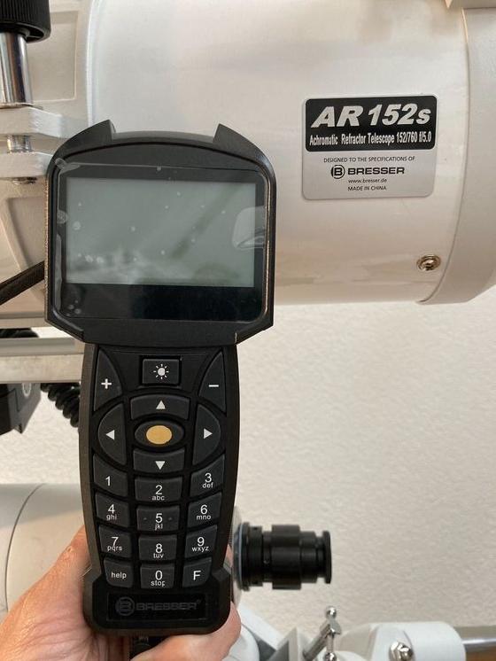 Télescope Bresser, monté sur Bresser Equatorial EXOS 2 GOTO