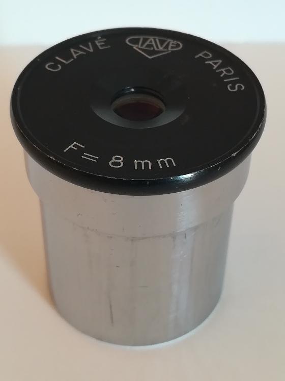 Oculare Clavé Paris F=8 mm. Plössl