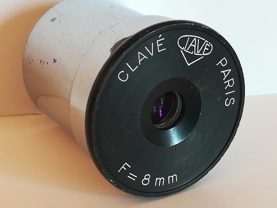 Oculare Clavé Paris F=8 mm. Plössl
