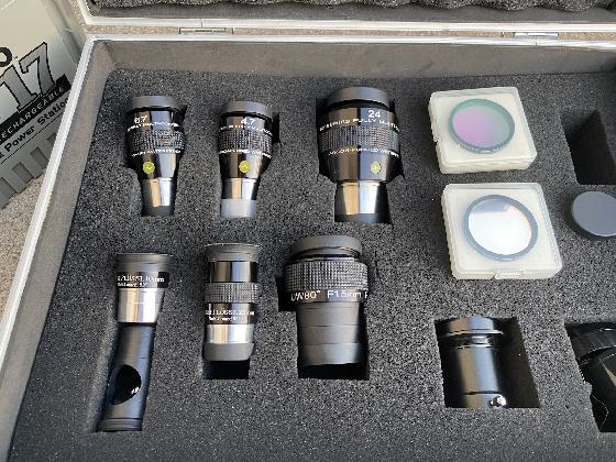 Vend Téléscope SKY-WATCHER DOBSON FLEXTUBE 355/1650 GOTO (synscan) + nombreux Oculaires