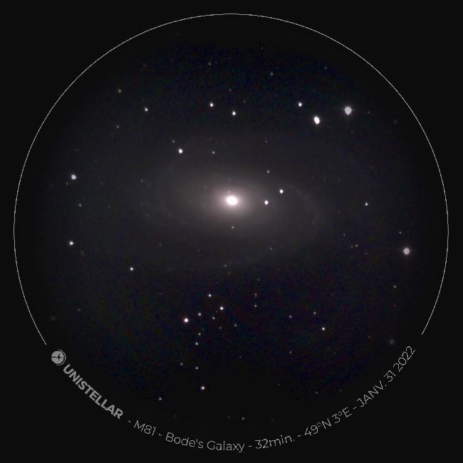M81 Bode galaxie