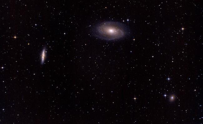 Galaxie de Bode au 150/750