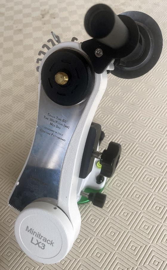 Monture Omégon MiniTrack LX3 plus base équatoriale