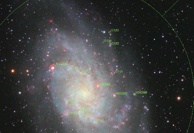 M33 - Galaxie du Triangle