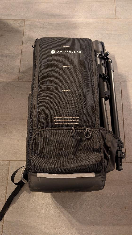 Télescope Unistellar eVscope 2, très bon état, complet + sac à dos et 3 filtres Astronomik/Optolong