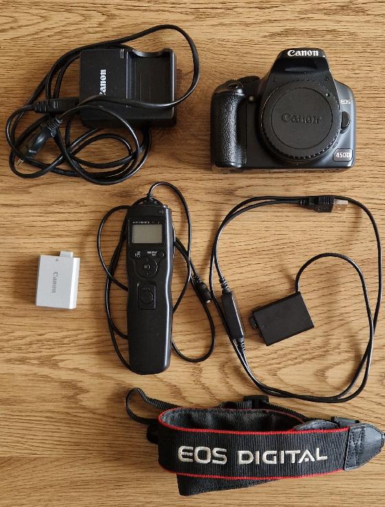 Reflex Canon 450D defiltré partiel 