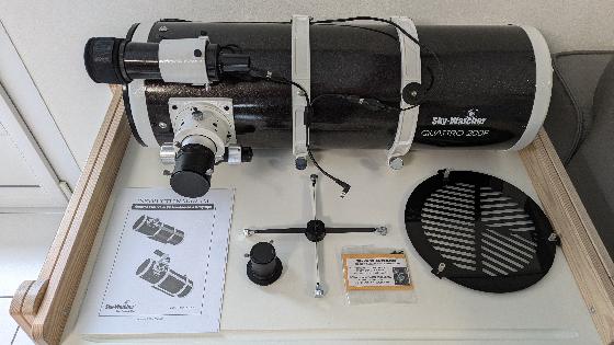 Télescope Newton Sky-Watcher QUATTRO 200/800 F/4 amélioré