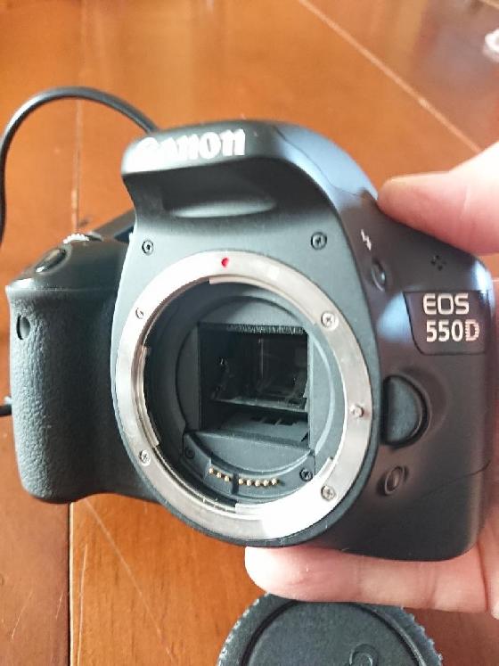 Boitier Canon APSC 550D partiellement défiltré