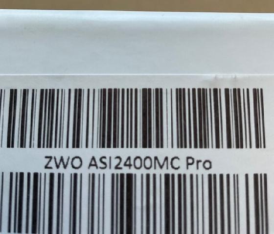 ASI 2400 MC Pro NEUVE