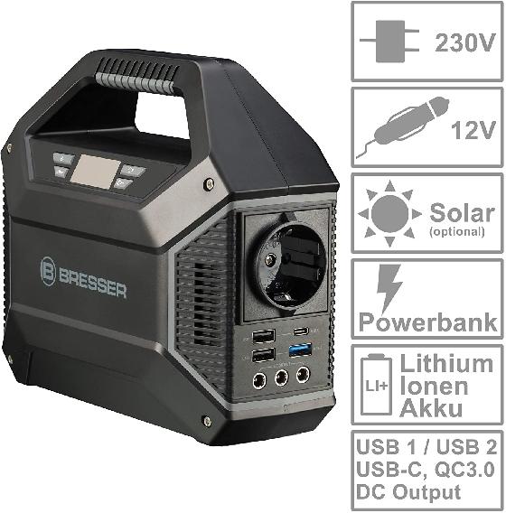 Bresser Station d'alimentation Mobile 100 W