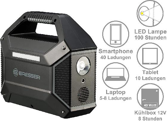 Bresser Station d'alimentation Mobile 100 W