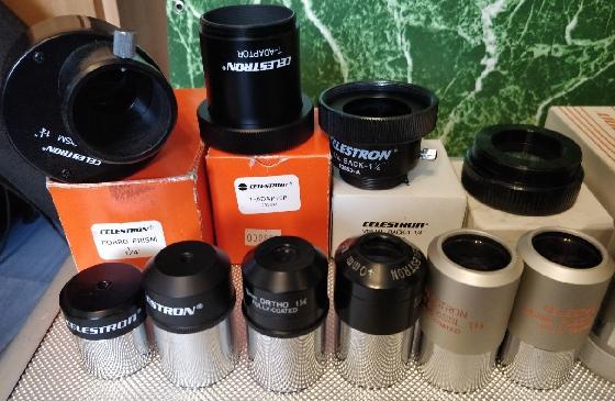 Celestron Vintage accessoires divers des années 80