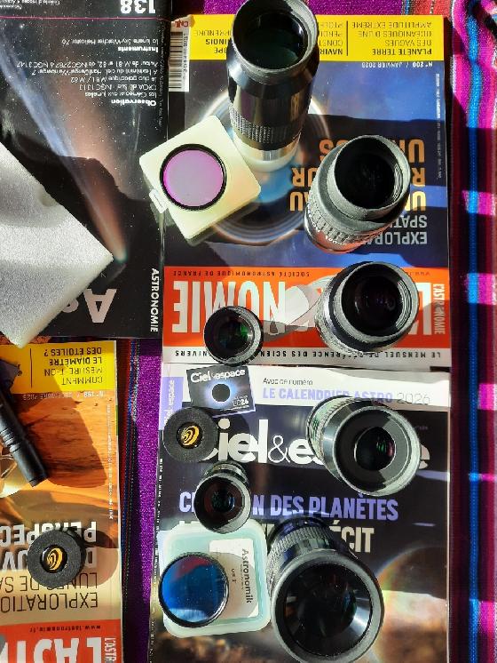 Divers Oculaires et filtres