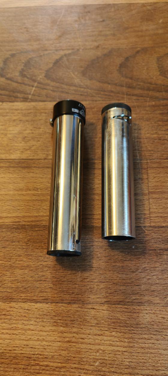 Barlow et redresseur clavé - 27mm chromés 