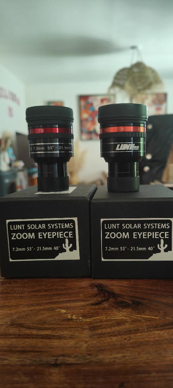 Oculaire Zoom lunt (paire)