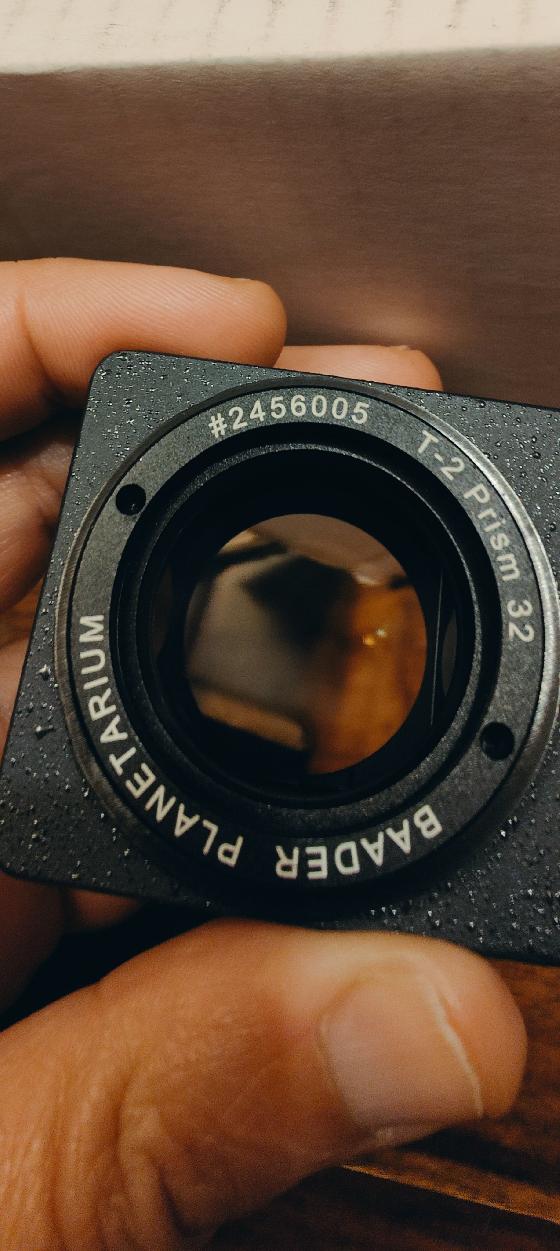 Renvoi t2 prisme Baader 