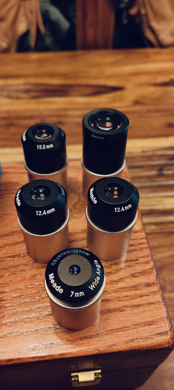 Oculaires Meade research grade 