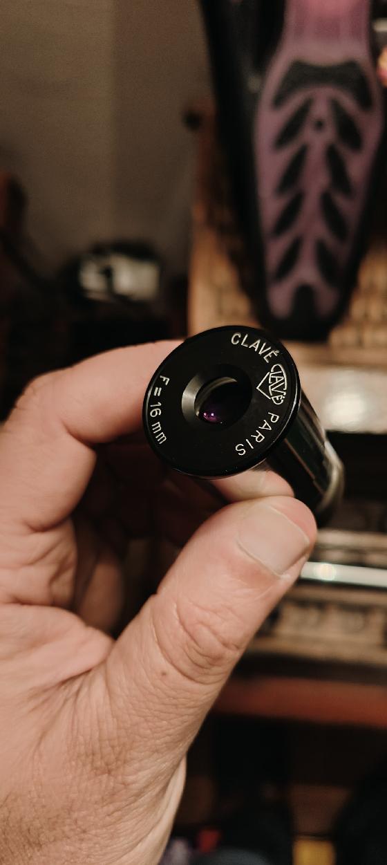 Oculaires clavé chromé et Alu (coulant 27), RC, coffret.