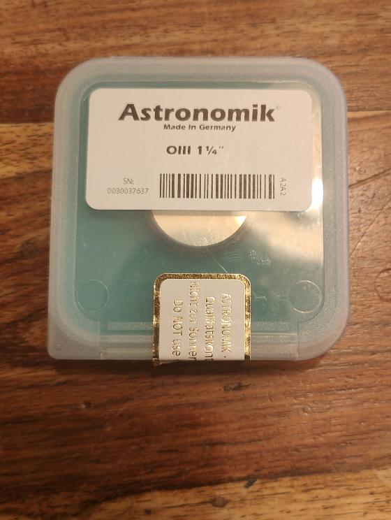 Astronomik oiii 1.25''