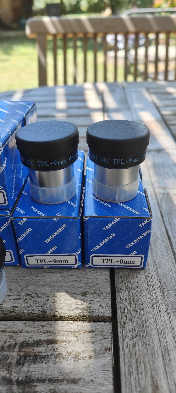 Oculaires Takahachi TPL 6&9