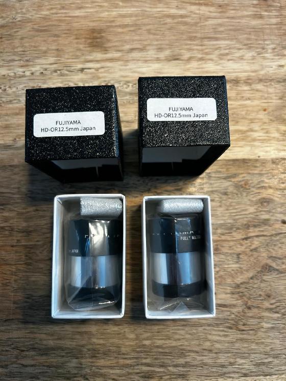 Oculaires fujiyama hd ortho 4/5 & 12.5