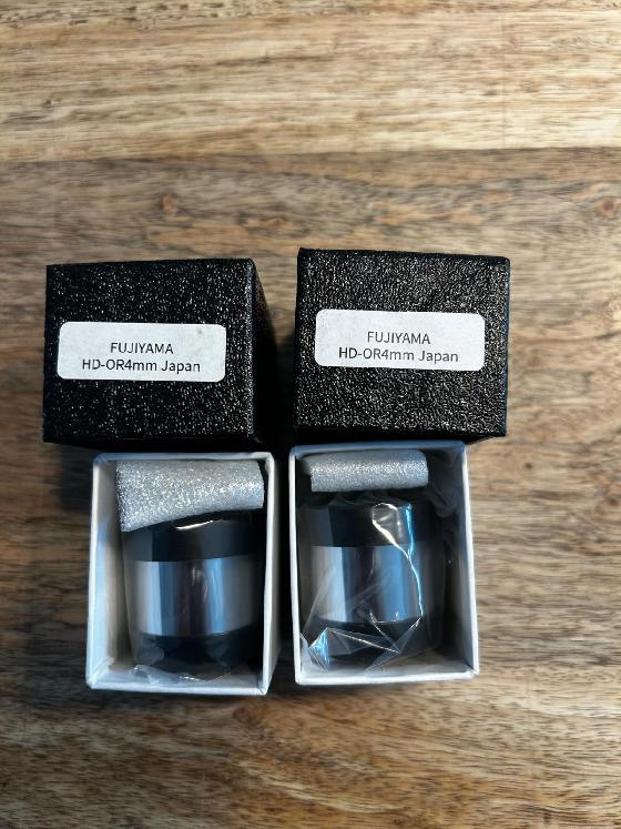 Oculaires fujiyama hd ortho 4/5 & 12.5