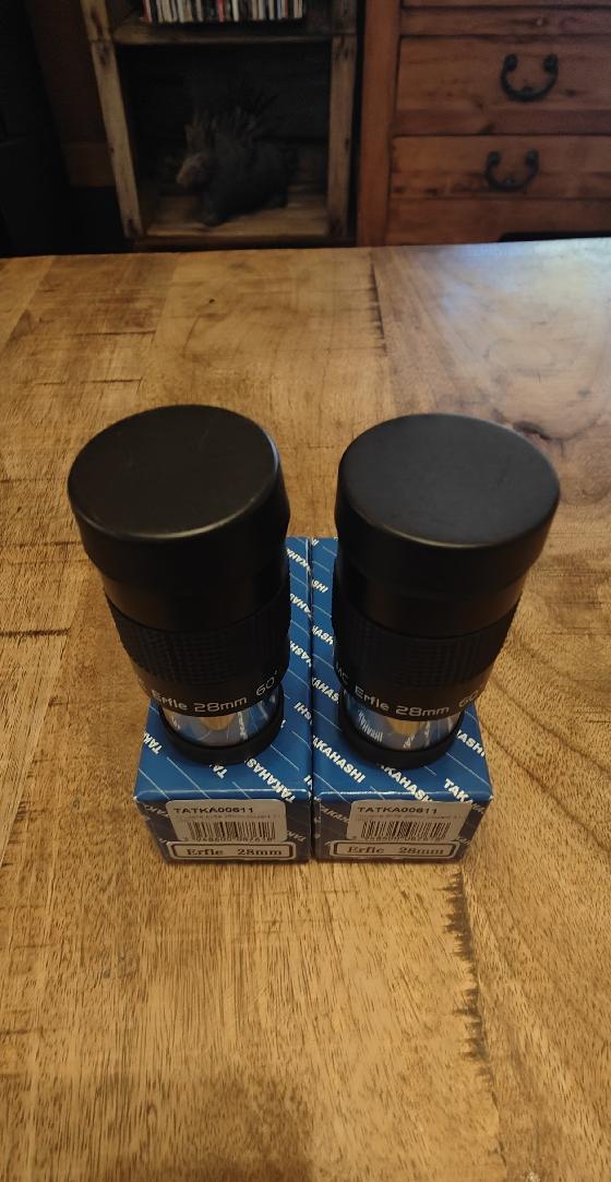 Paire de Takahashi erfle 28mm 