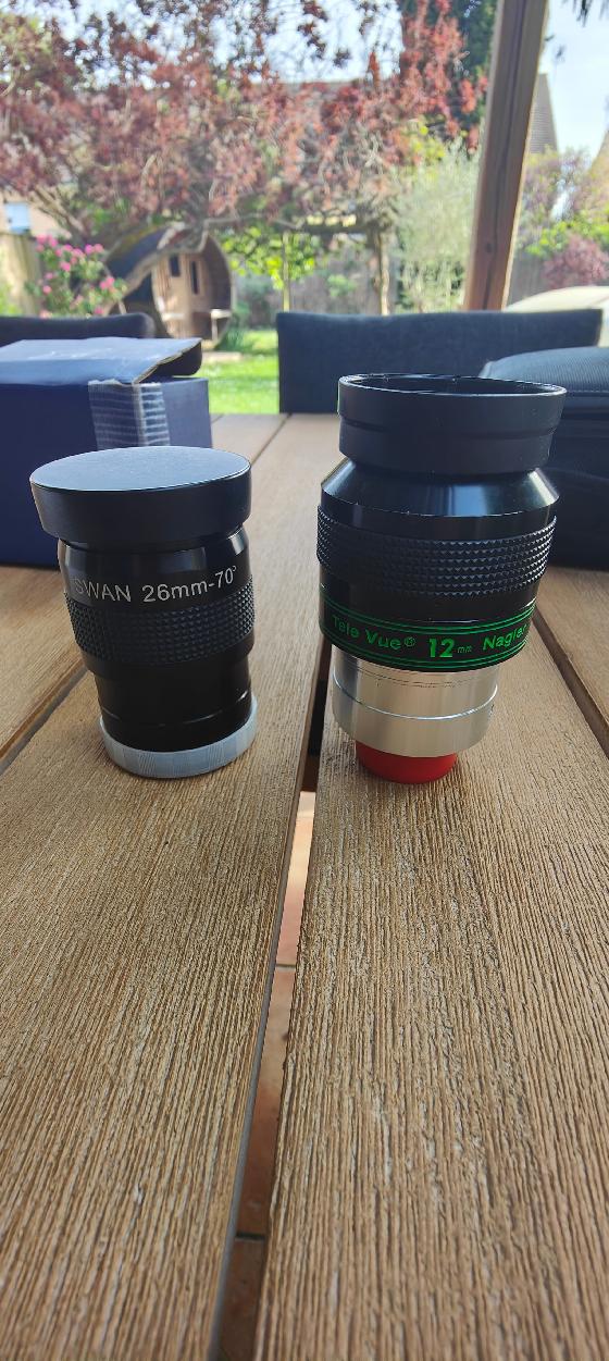 Televue 12t4 , omegon swa 26