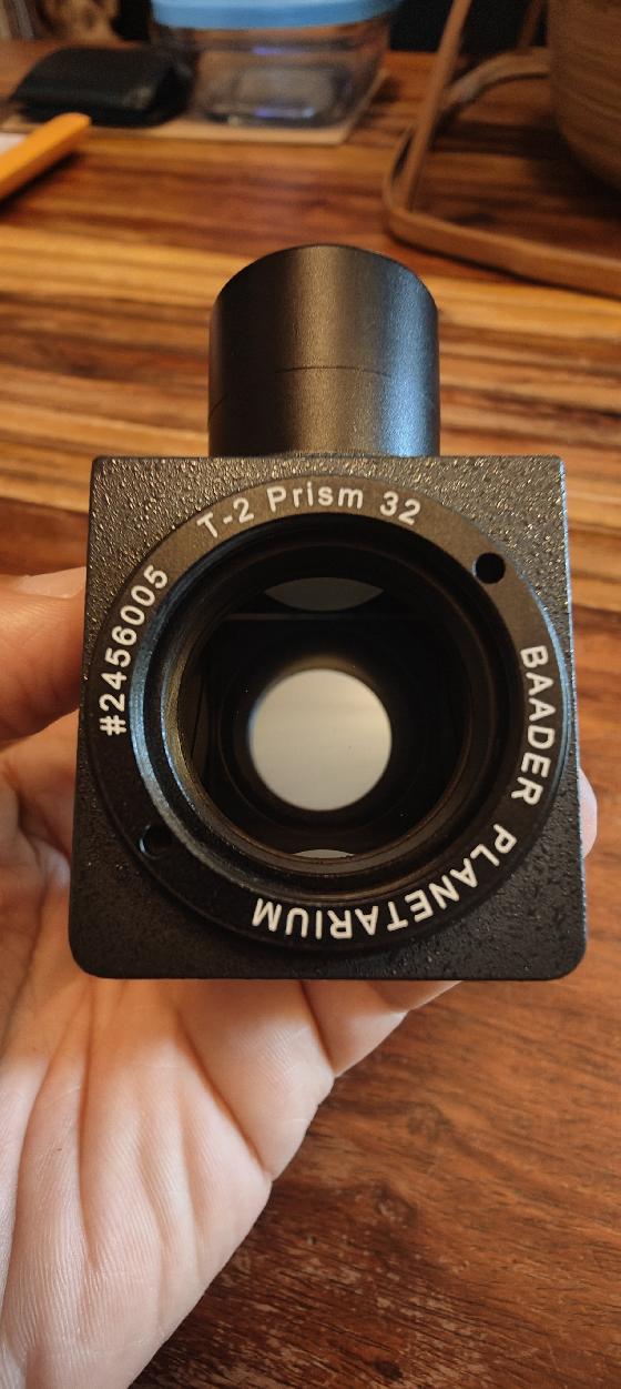 Renvoi t2 prisme Baader 32mm