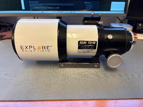Explore Scientific ED APO 80 mm f/6 FCD-100 – Version : Professional Line