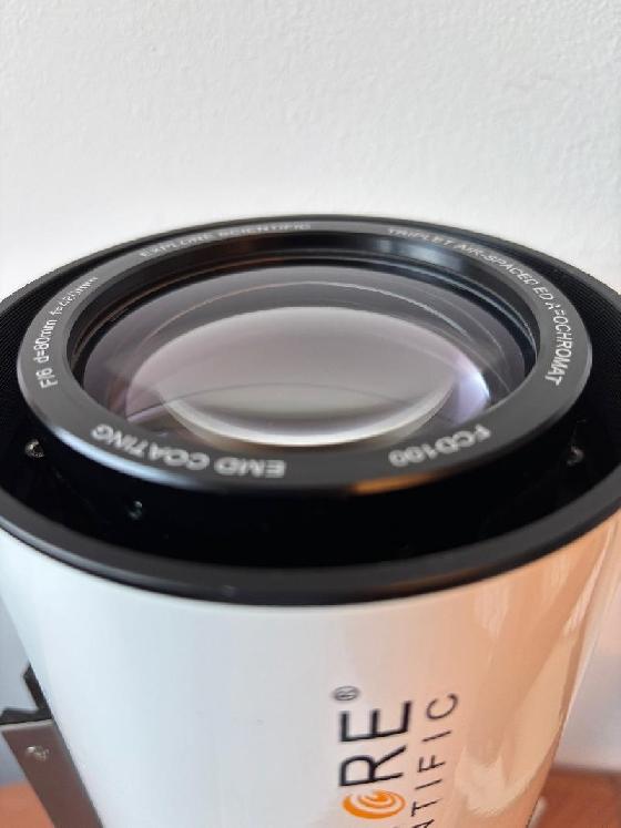 Lunette  APO 80 mm f/6 FCD-100 – Version : Professional Line