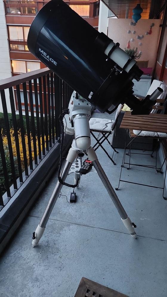 Telescope MEADE LX200 & EQ-6 PRO GOTO