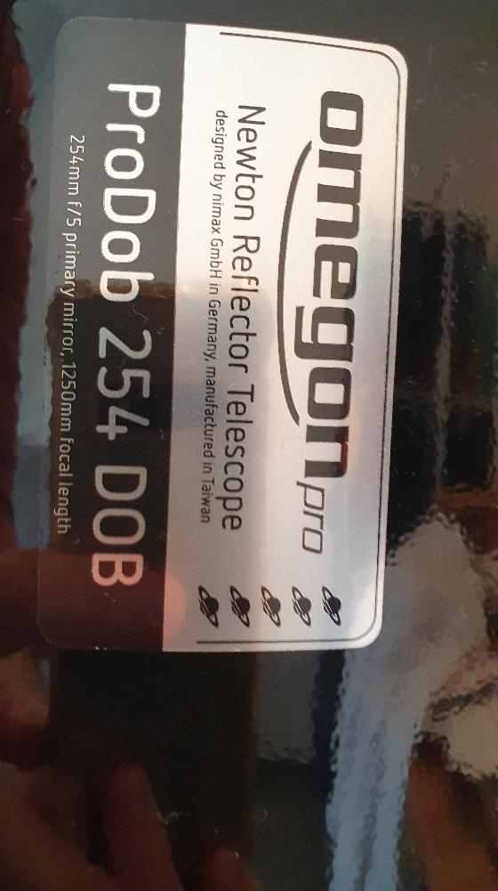 Vente Télescope Dobson Omegon ProDob N 254/1250 DOB + autre