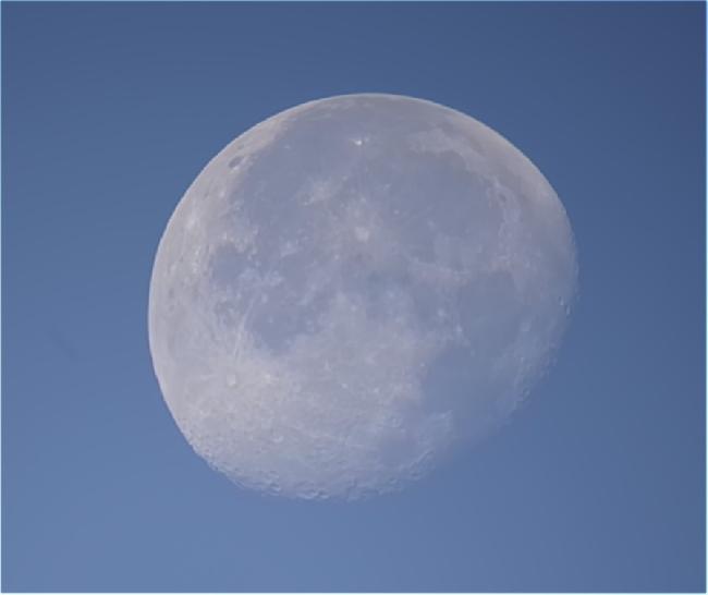 Lune de jour - 24-10-2021