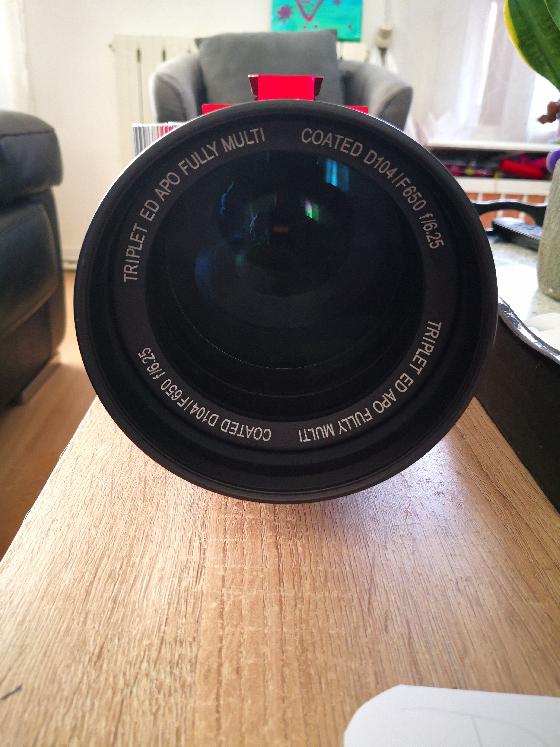 Omegon pro triplet 104 / 650mm