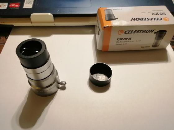 Barlow celestron omni X2