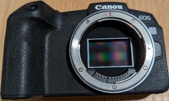 Canon EOS RP hybride defiltré partiel 