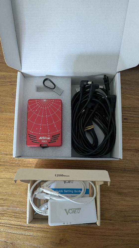 ZWO ASIAIR Pro – Pack Complet avec Répéteur Wi-Fi Vonets