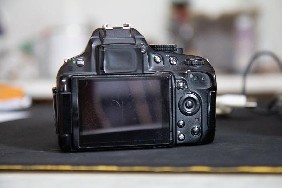 Nikon D5100 defiltré + cables relais + bague M48