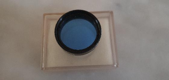 Filtre coloré n°80A bleu