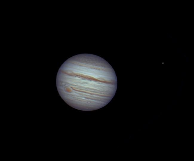 Jupiter au 150/750 le 29/09/2022
