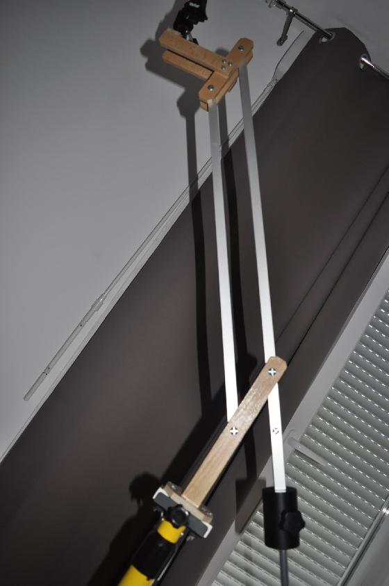 Support pantographe jumelle 5