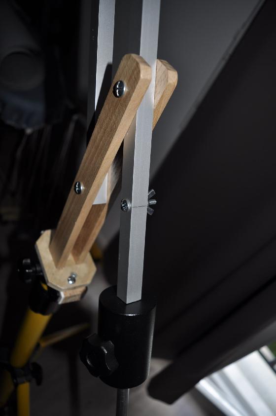 Support pantographe jumelle 6