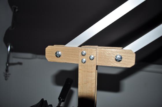 Support pantographe jumelle 7