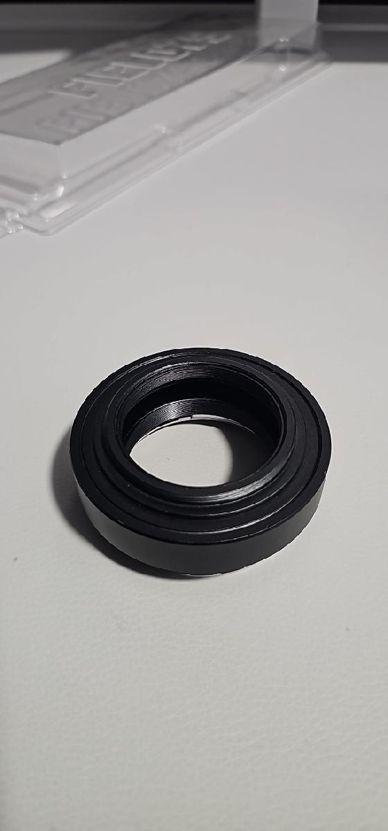 Bague canon EOS vers M54 avec porte filtre 
