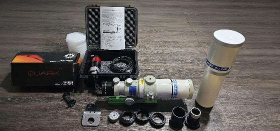 Setup Takahashi solaire & ciel profond modulable FS-60CB / FC-76DCU + Quark