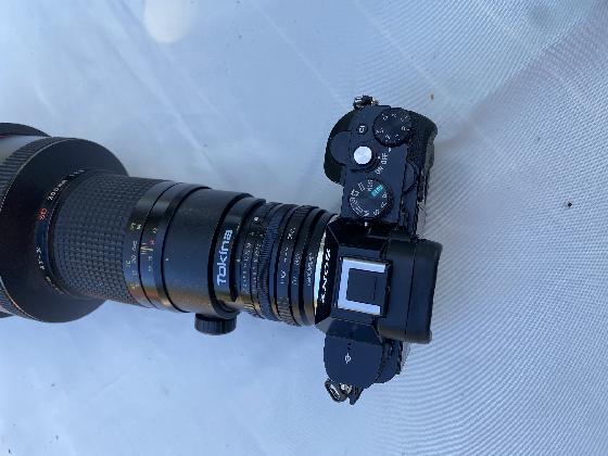 Sony a7 et objectif tokina 300mm f2.8