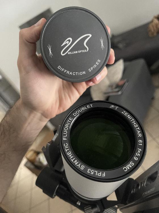 Vend Lunette apochromatique Tube Optique Seul AP 61/360 ZenithStar ZS61 II