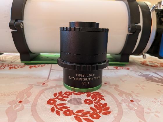 Lunette Sky-Watcher Esprit 120ED f/7 Triplet avec accessoires